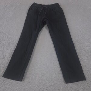 No Boundaries Pants Mens M Black Jogger Cotton Spandex Drawstring Elastic Waist